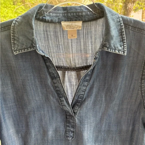 Denim Blue Women's dress - Picture 3 of 9